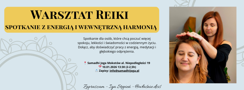 ✨ Warsztat Reiki – Poznaj energię, która wspiera ciało i umysł ✨