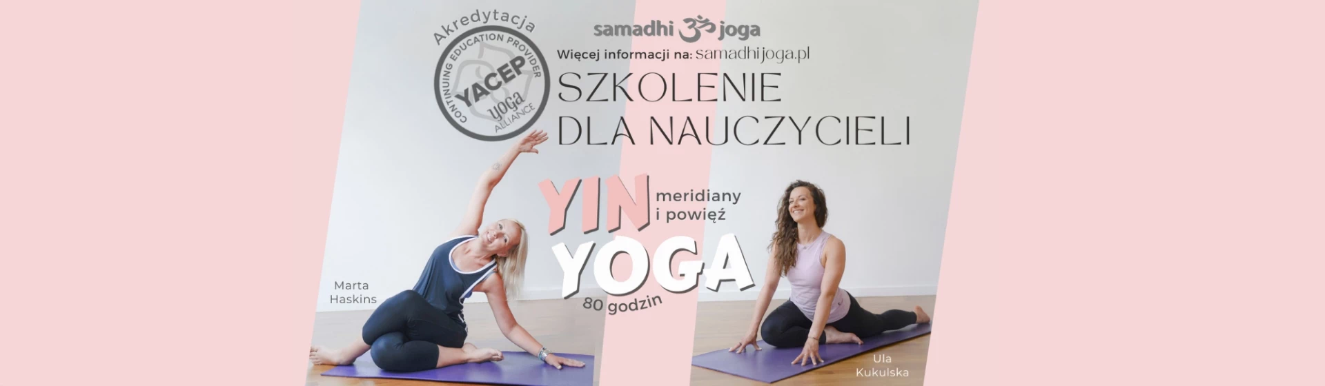 baner reklamowy Yin Yoga