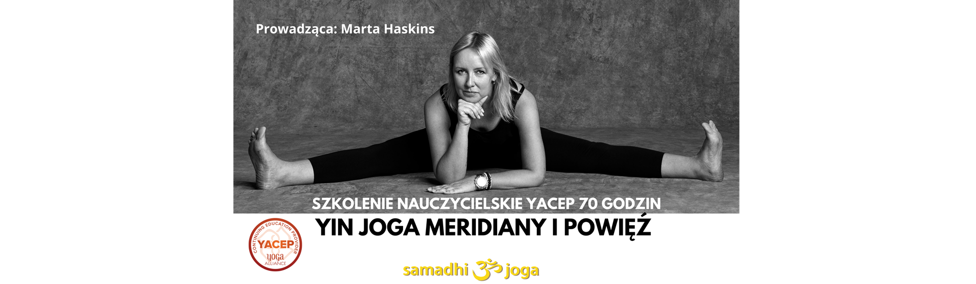 baner reklamowy Yin Yoga